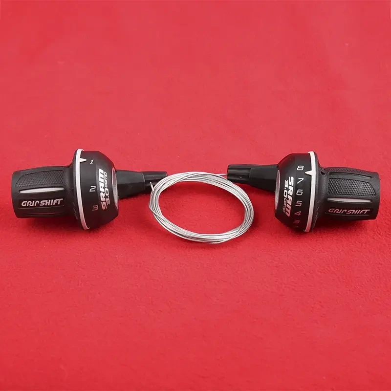SRAM, MRX Comp, Gripshift shifter Pair, 8sp