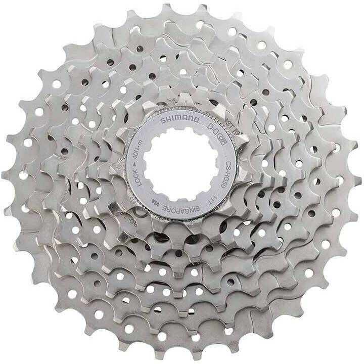 Shimano, CS-HG400-9, 9sp. cassette, 11-12-13-14-16-18-21-24-28T