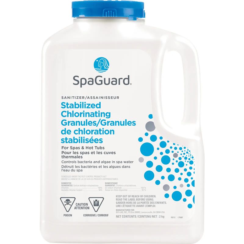 SpaGuard Stabilized Chlorinating Granules ( 2Kg )