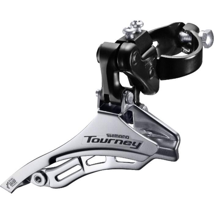 Shimano, Tourney FD-TY300, Front derailleur, 6/7., Down Swing, Top Pull, 31.8mm