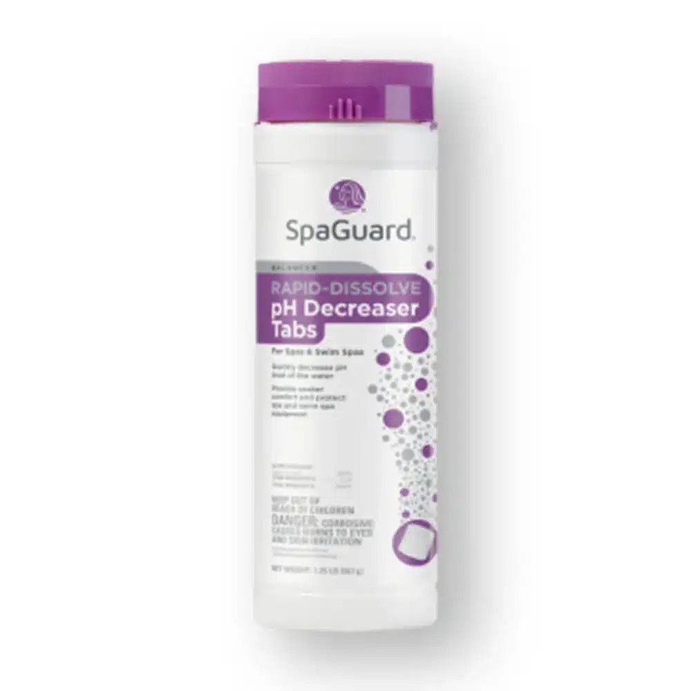 SpaGuard  Rapid-Dissolve pH Decreaser Tabs – Lo N Slo