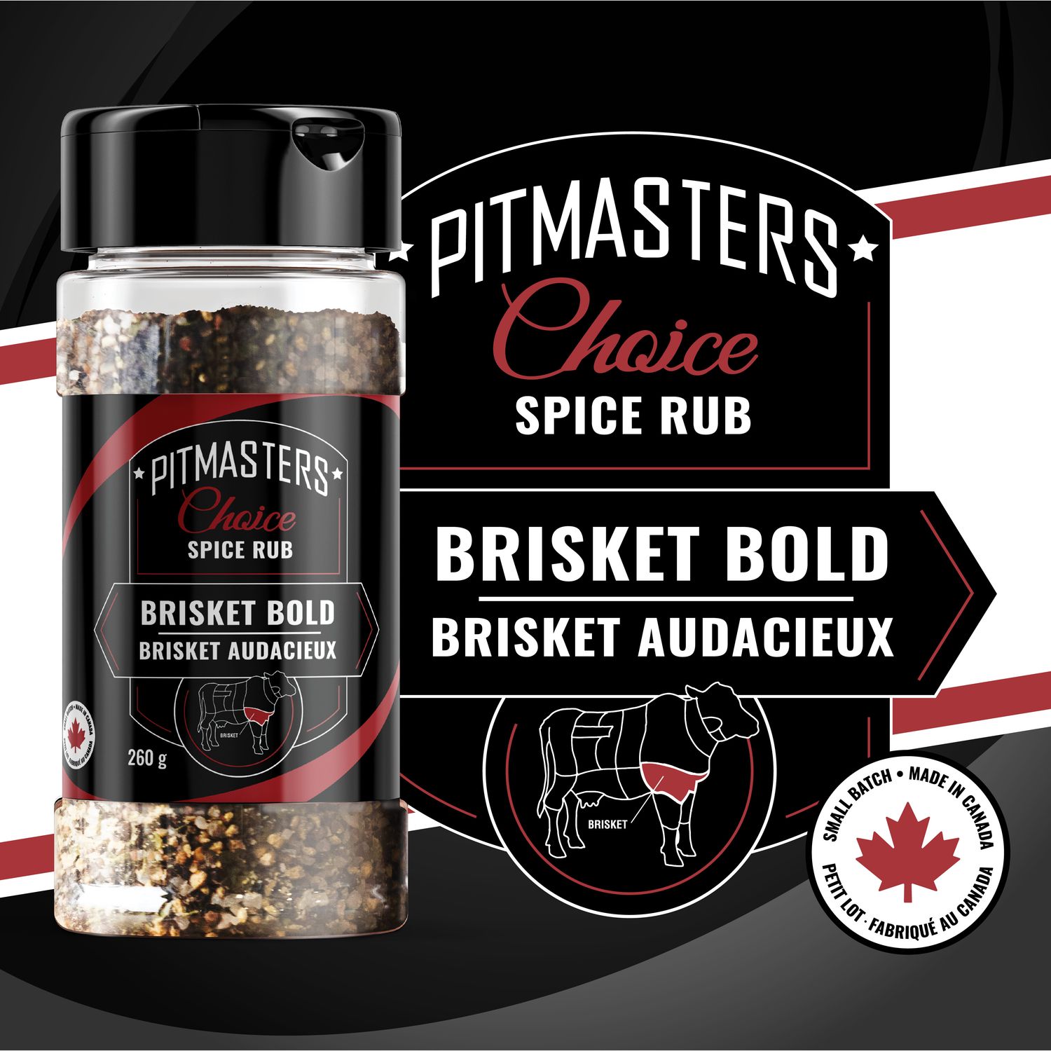Pitmasters Spice Rubs - BRISKET BOLD