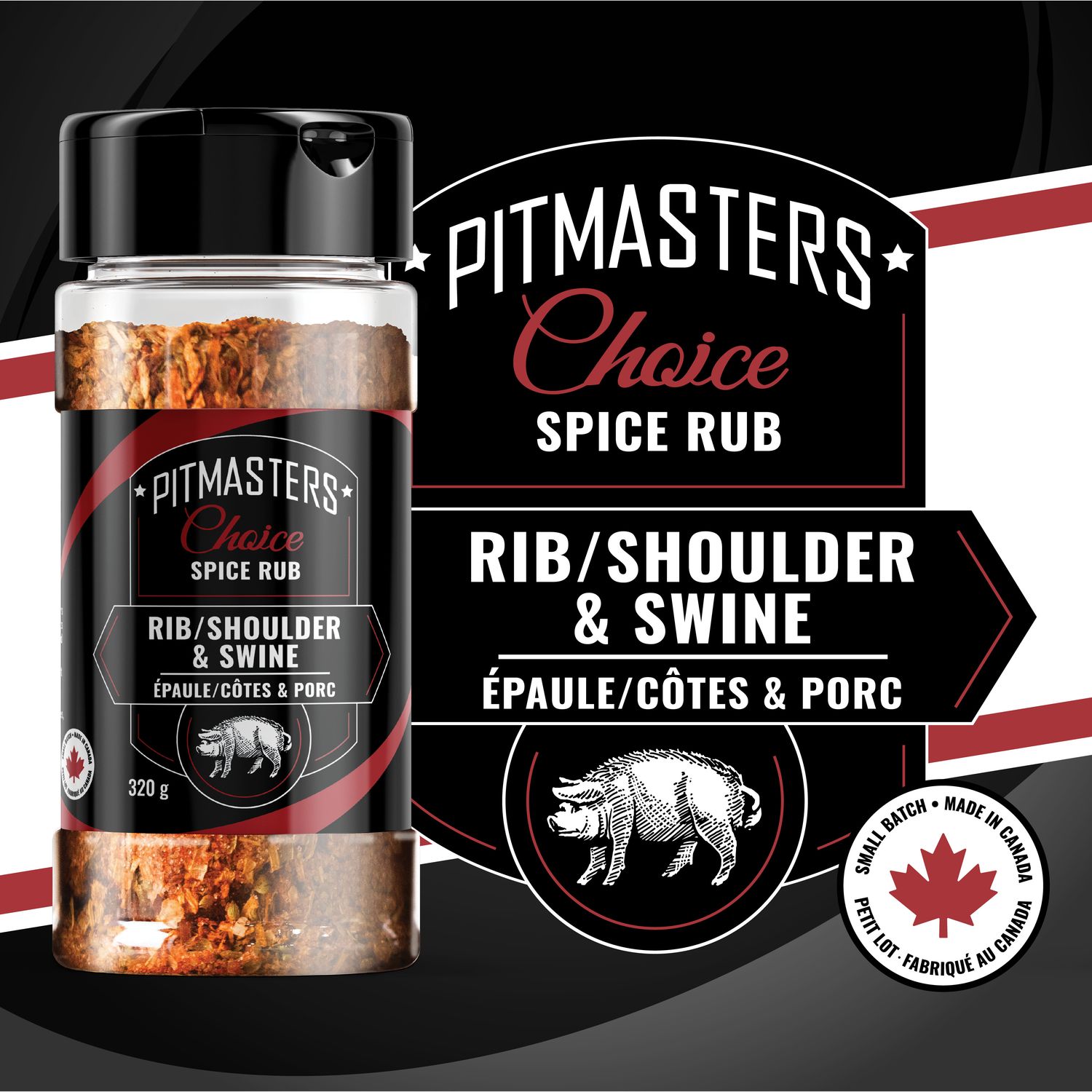 Pitmasters Spice Rubs - RIB / SHOULDER & SWINE