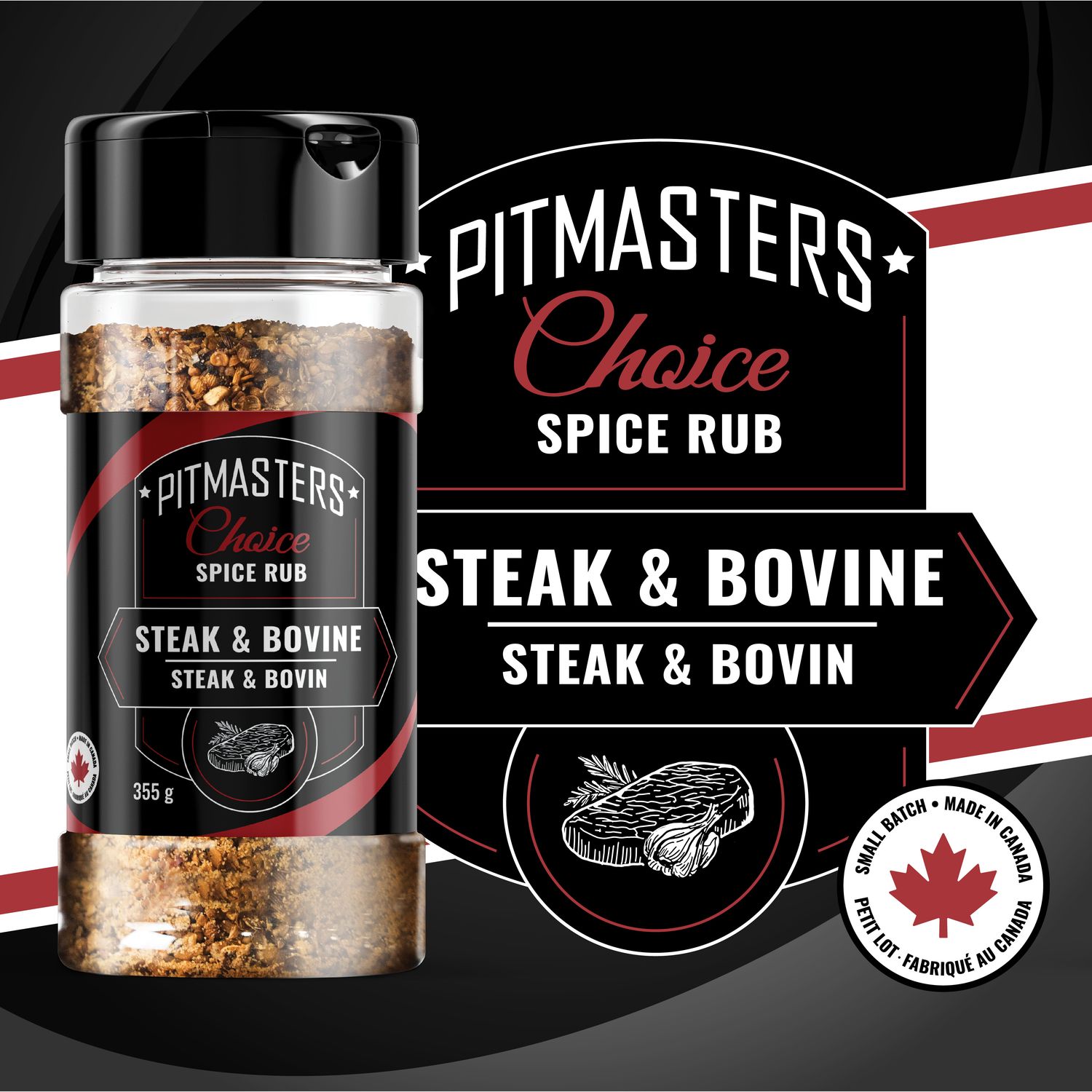 Pitmasters Spice Rubs - STEAK & BOVINE