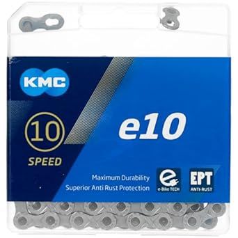 KMC, e10, Chain, 10 Speed, Links: 136, Silver KMC, e10, Chain, 10 Speed, Links: 136, Silver