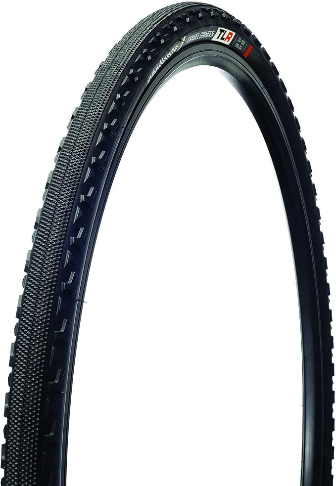 Challenge, Gravel Grinder TLR, Tire, 700x33C, Folding, Tubeless Ready, Vulcanized, Nylon, Black