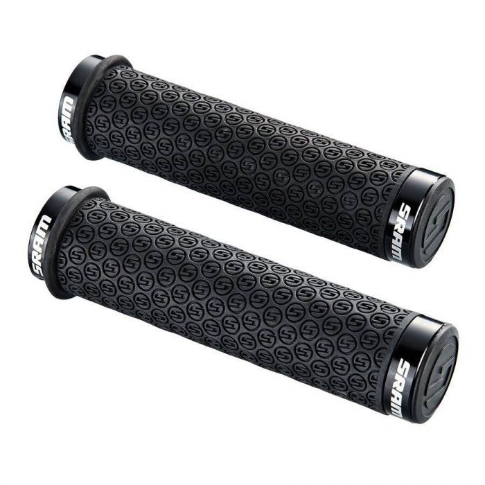 SRAM, Lock-On, Grips, 130mm, Black, Pair SRAM, Lock-On, Grips, 130mm, Black, Pair