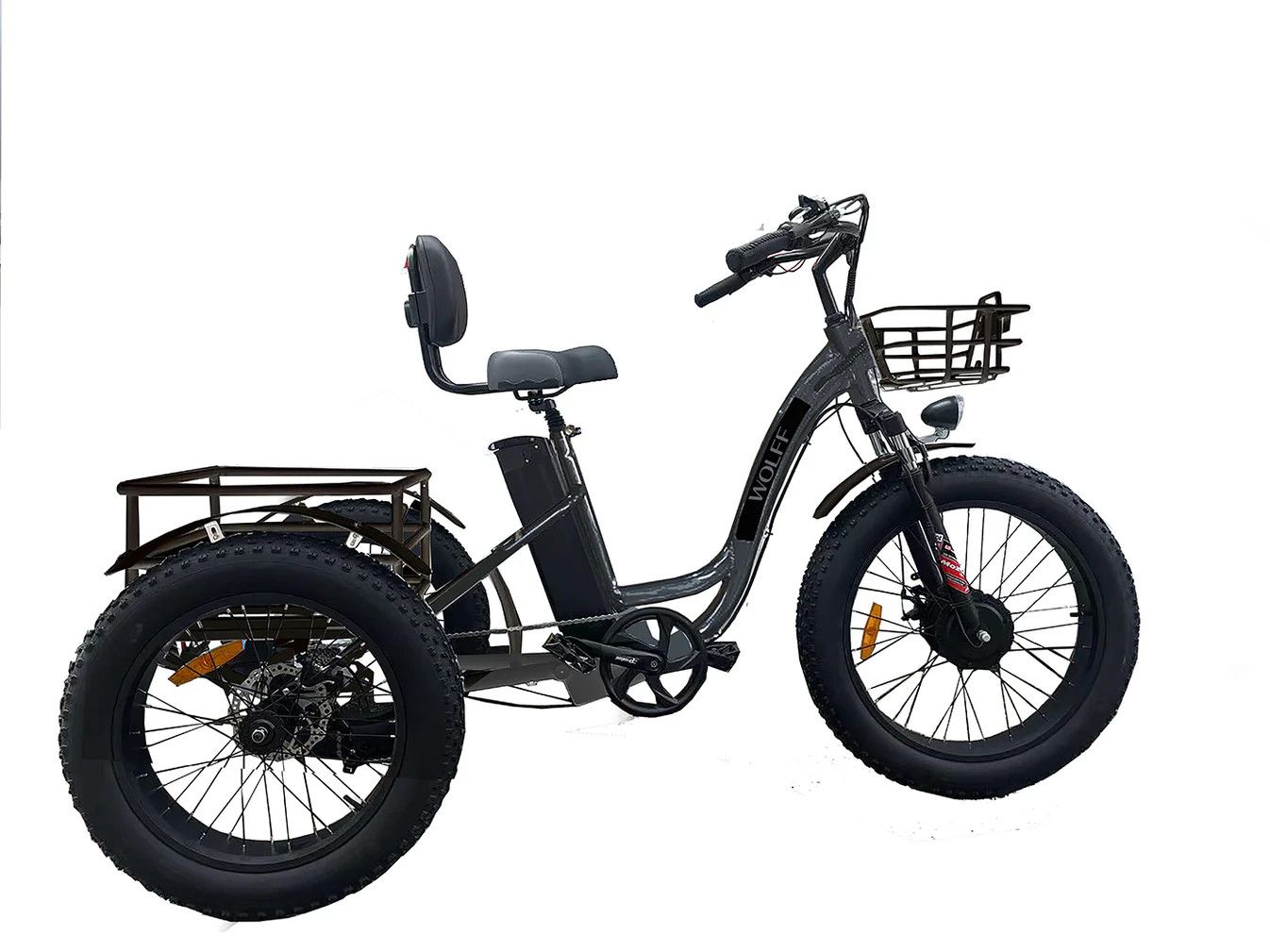 WOLFF SPARK E-TRIKE GLOSS CHARCOAL