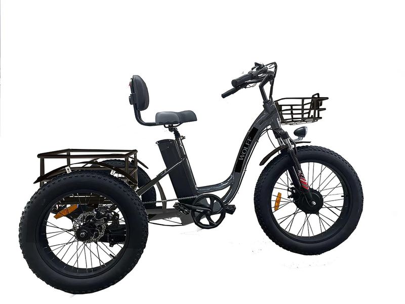 WOLFF SPARK E-TRIKE GLOSS CHARCOAL