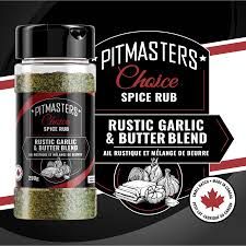 Pitmasters rub Rustic Garlic & Butter Blend