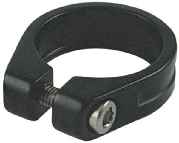 EVO, Seatpost clamp with integrated bolt, 31.8mm, Black
