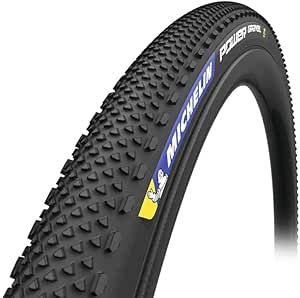 Michelin, Power Gravel, Tire, 700x33C, Folding, Tubeless Ready, X-Miles, Bead2Bead Protek, 3x120TPI, Black