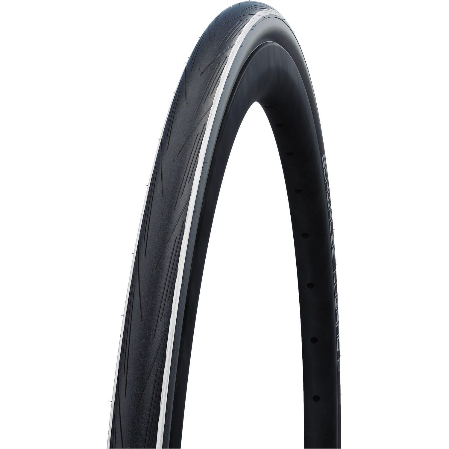 Schwalbe, Lugano II, Tire, 700x25C, Wire, Clincher, Silica, K-Guard, 50TPI, White