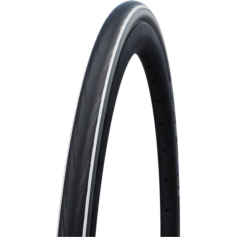 Schwalbe, Lugano II, Tire, 700x25C, Wire, Clincher, Silica, K-Guard, 50TPI, White