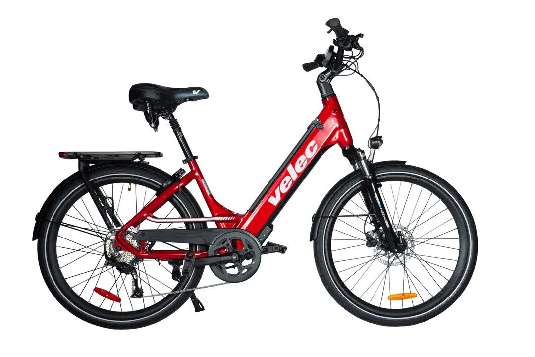 VELEC - R48+ RED - MEDIUM 48V/14AH (672WH) BATTERY - HUB DRIVE 500W HT MOTOR