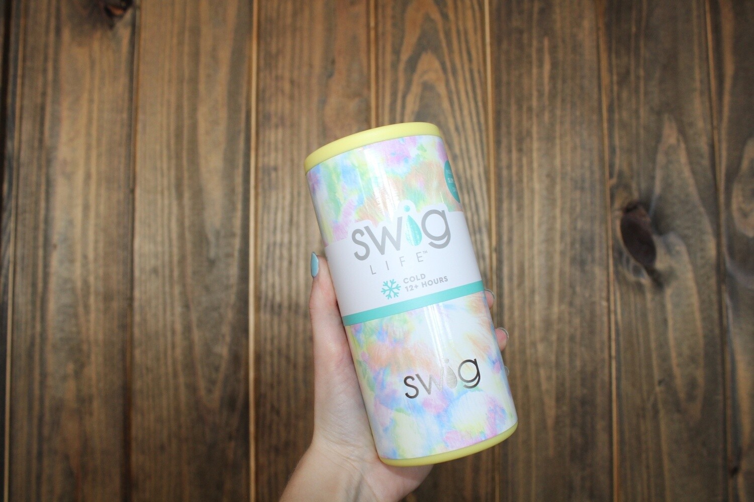 Swig 12oz Skinny Can Cooler, Colour: You Glow Girl