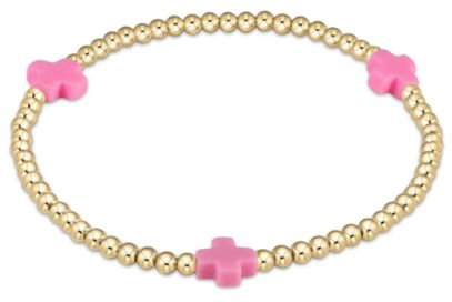 Signature Cross Gold Bracelet