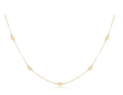 15&quot; Choker Simplicity Chain-Classic 4mm