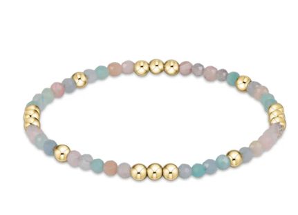 Worthy Pattern 3mm Bead Bracelet