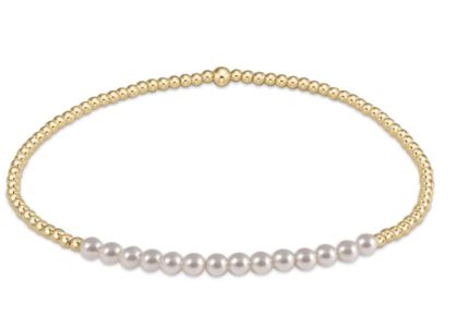 Gold Bliss 2mm Bead Bracelet