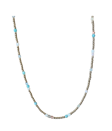 15&quot; Choker Hope Unwritten Gemstone-Hot Mess