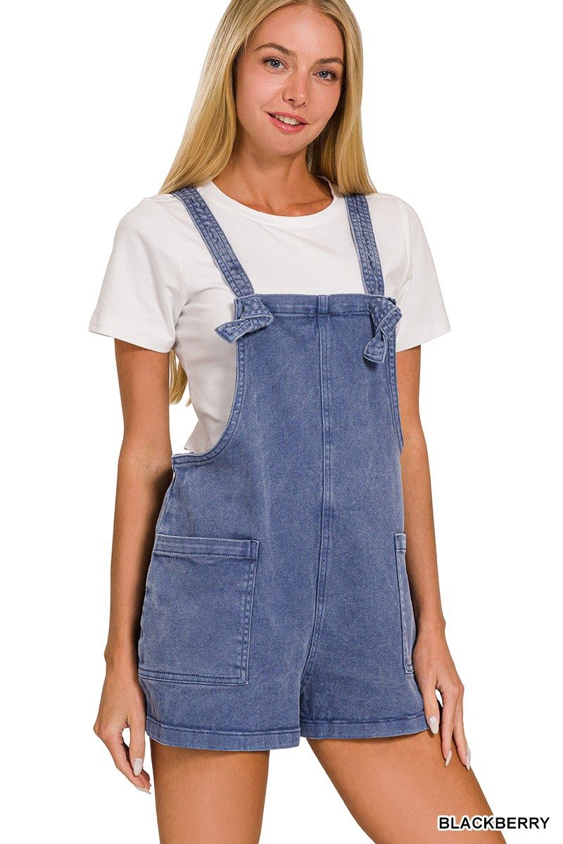 Woven Knot Overalls, Size: Small