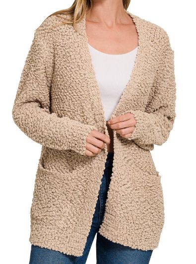 Popcorn Cardigan, Size: Small