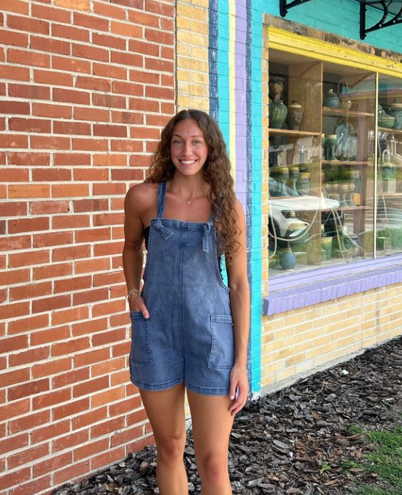 Washed Knot Overalls