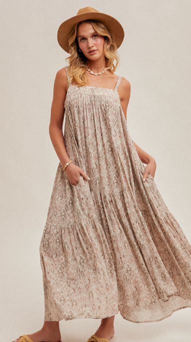 Analee Aztec Maxi, Size: Small