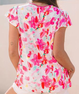 Rosie Floral Blouse