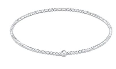 Classic Sterling 2mm Bead Bangle