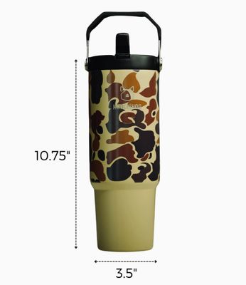 Hooch Camo Water Bottle