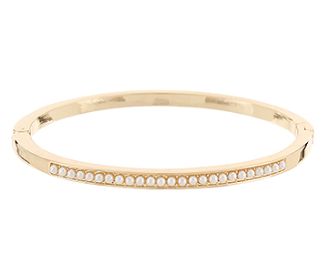 Pearl Oval Bangle
