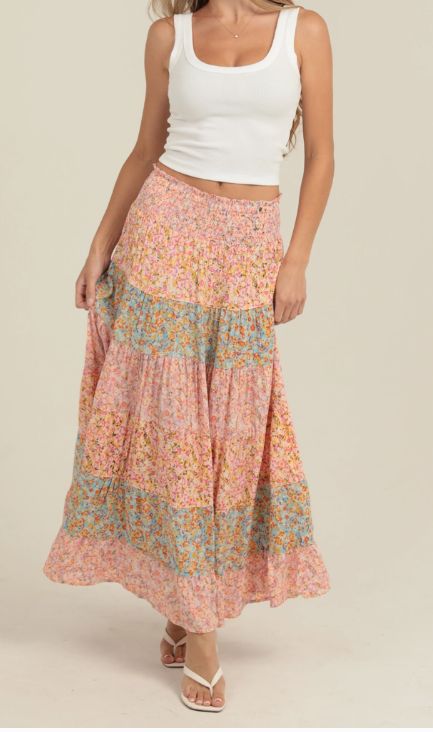 Boho Floral Maxi