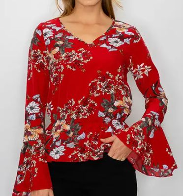Faye Floral Blouse