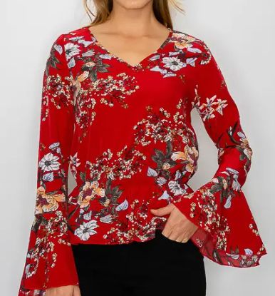 Faye Floral Blouse