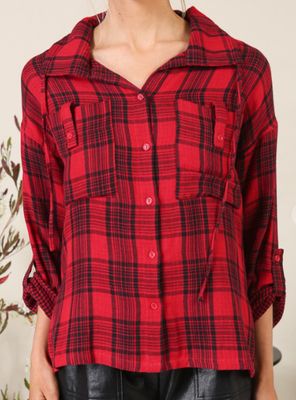 Dakota Plaid Button Up