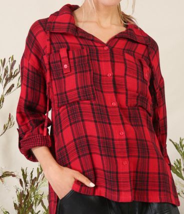 Dakota Plaid Button Up