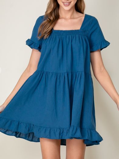 Savannah Ruffle Dress