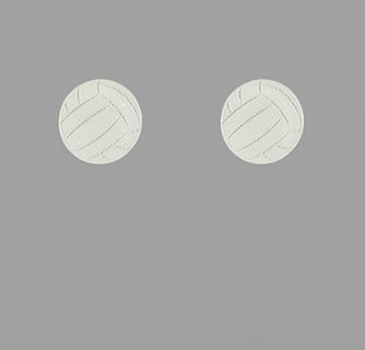 Gold Volleyball Stud