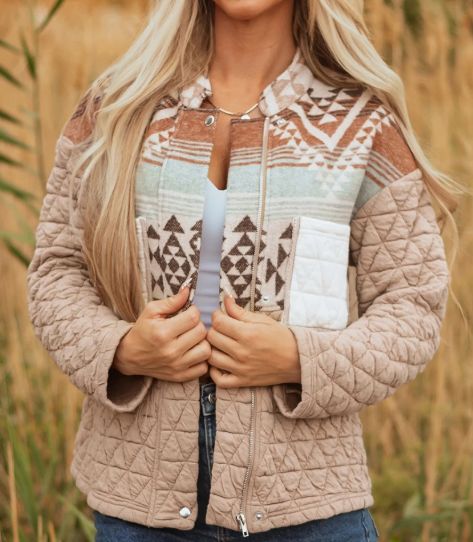 Aztec Quilt Jacket