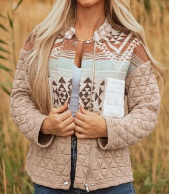 Aztec Quilt Jacket