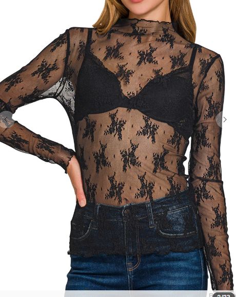 Lace Layering Top