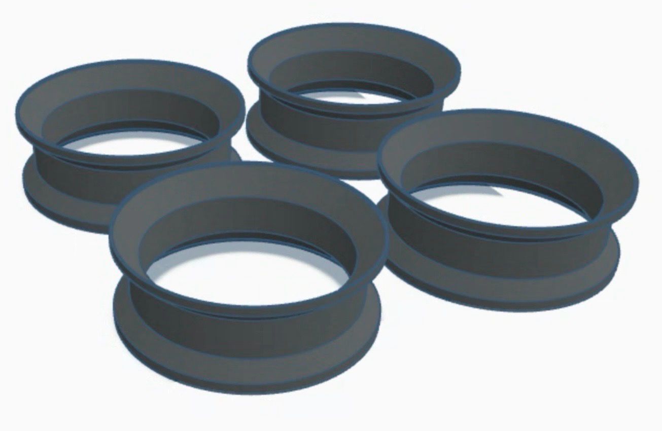 Proline-friendly locking rings