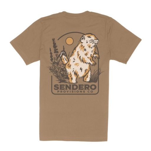 Prairie Dog T-Shirt, Size: XXL, Color: Meerkat