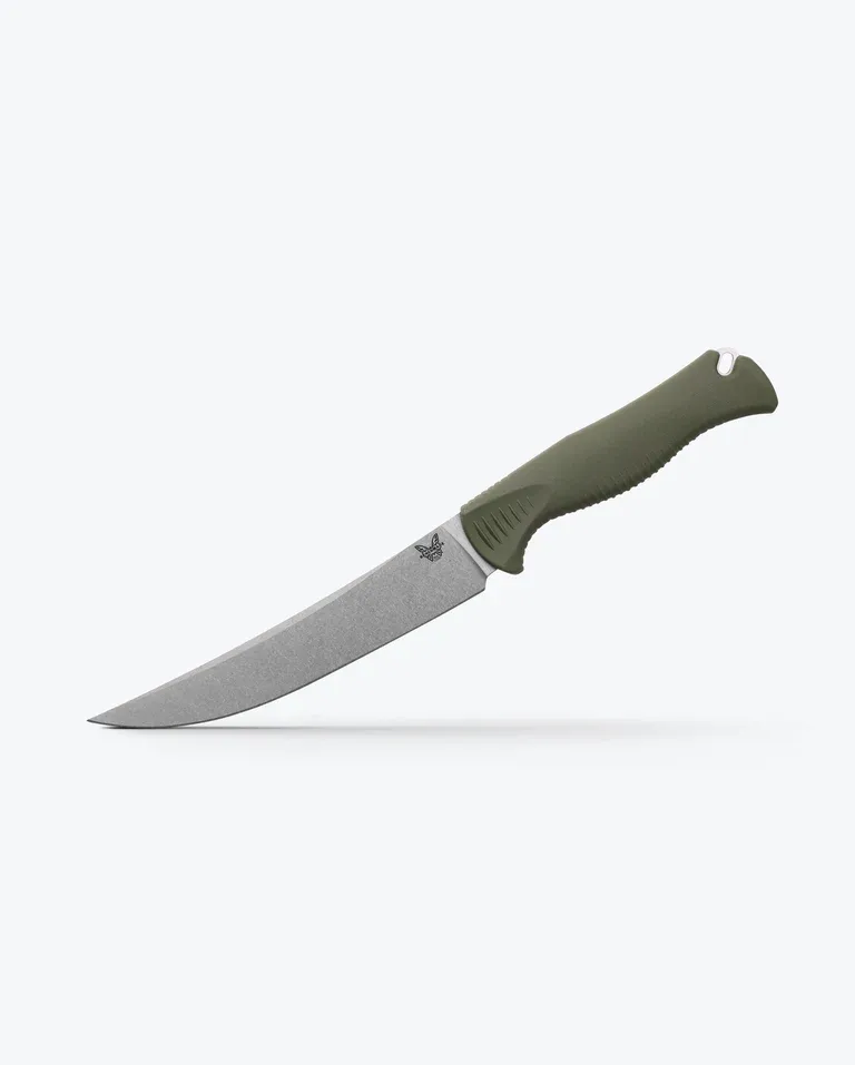 Benchmade 15500-04 Meatcrafter Dark Olive Santoprene  6&quot;