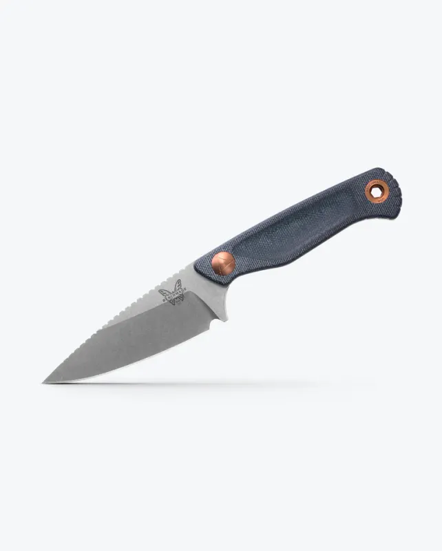 203 Dacian Blue Denim Micarta