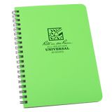 Rite In the Rain 4 5/8 x 7 Side Spiral Notebook Hi-Vis Green