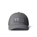 Yeti Core Patch Trucker Hat Gray On Gray