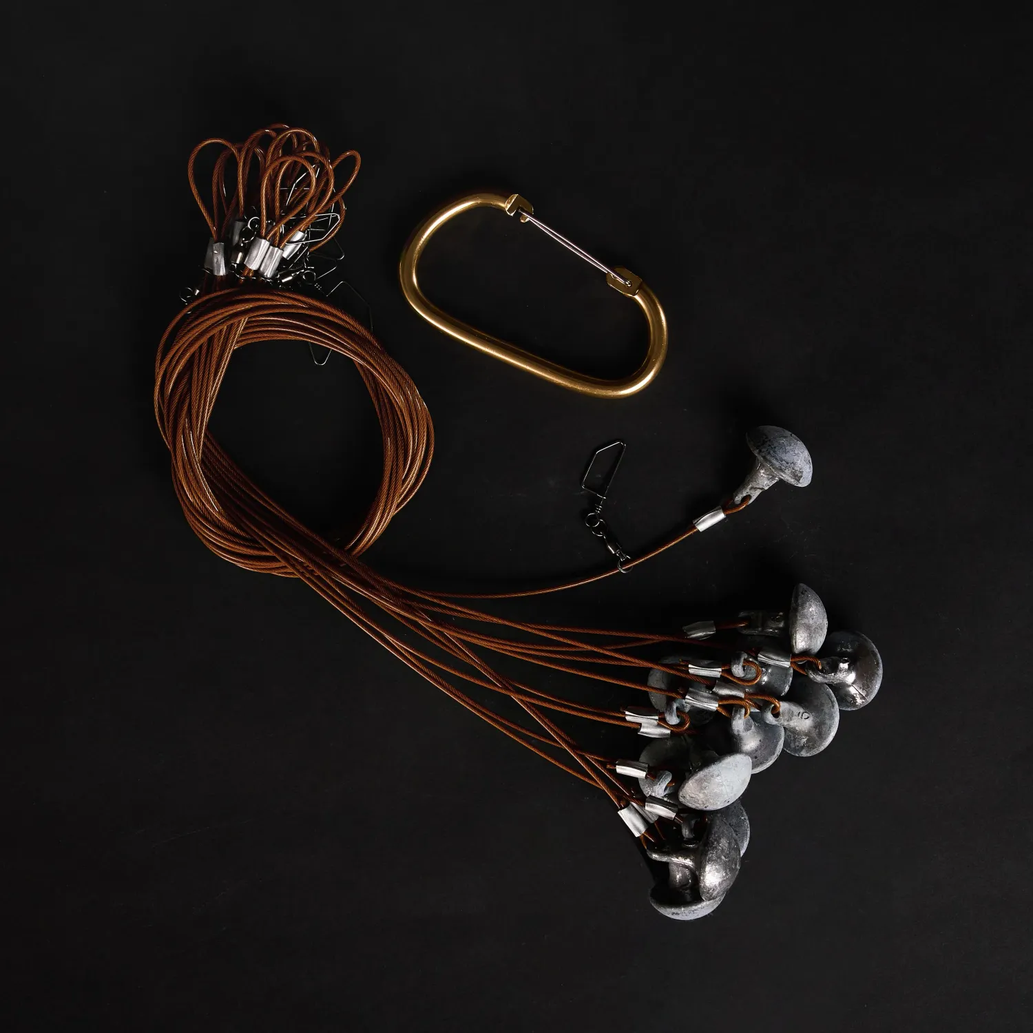 Heyday 4ft 6 oz Mushroom TX Rigs - Brown 12ct